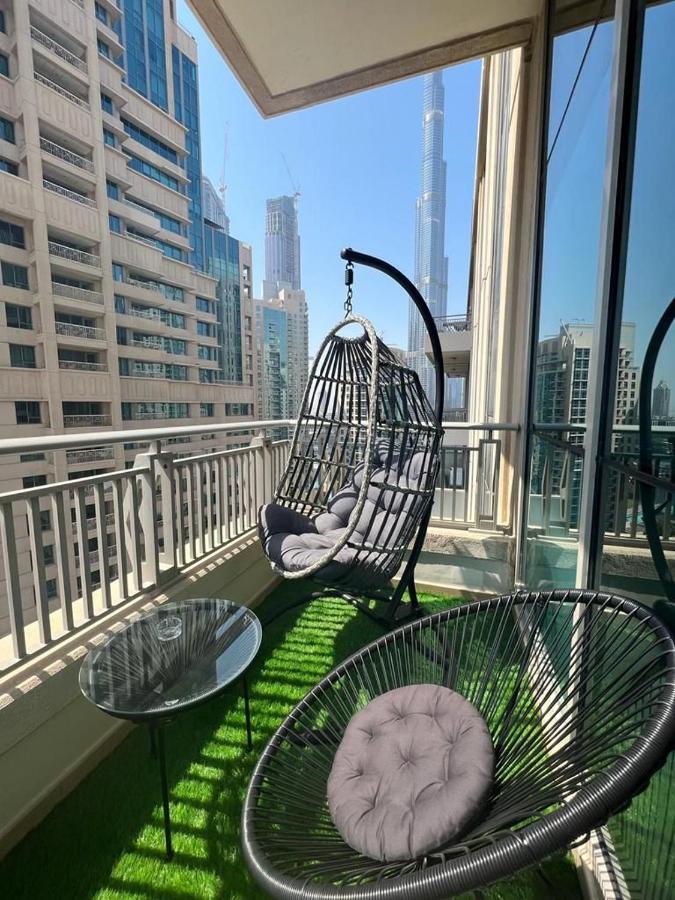 First Class 2Br With Burj Khalifa & Downtown View Dubai Exterior foto